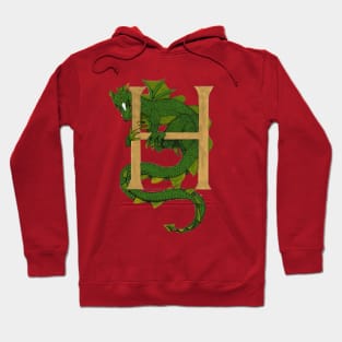 Green Dragon Letter H 2023 Hoodie